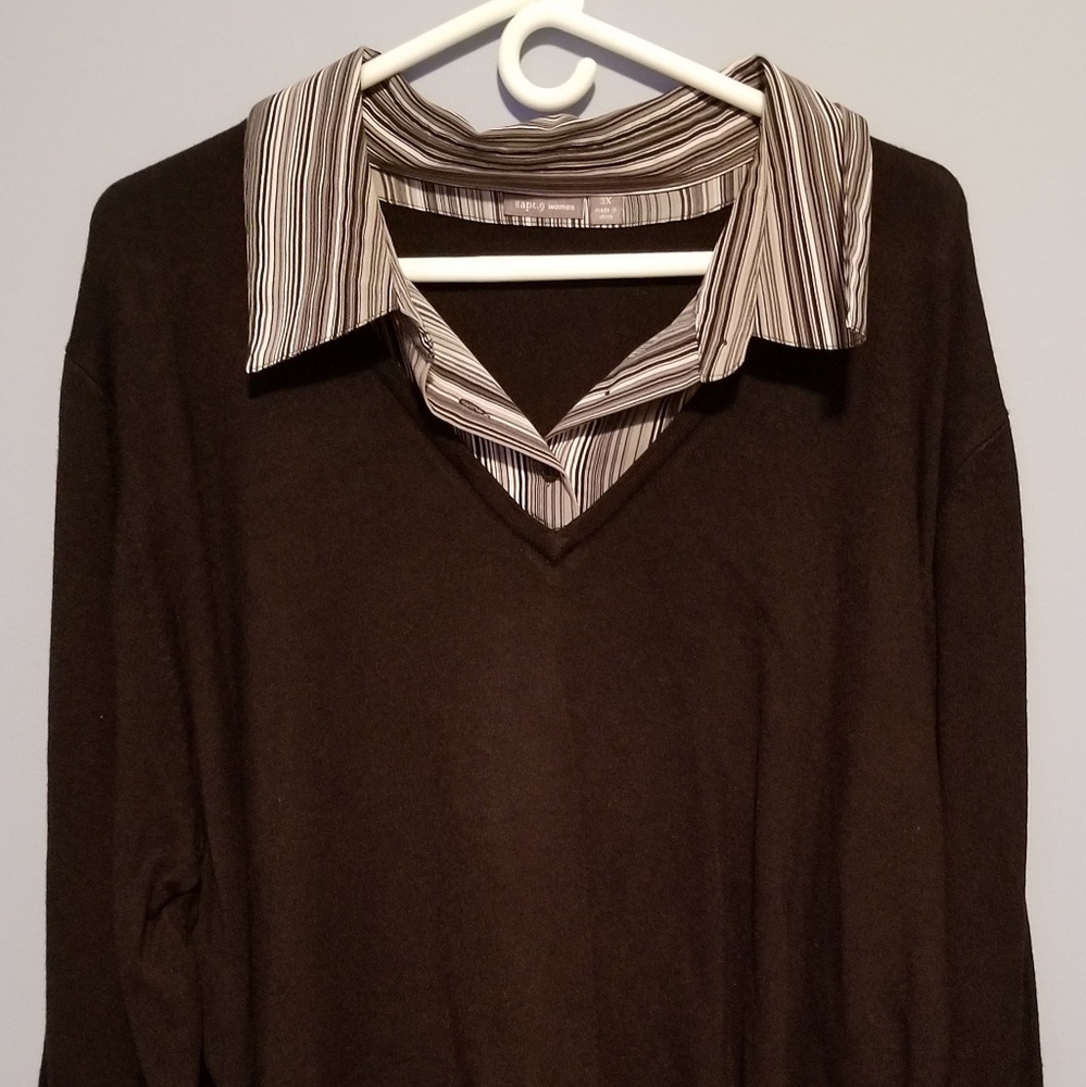 Apt 9 Women's black sweater.